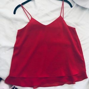 Red tank by stradivarius NWOT